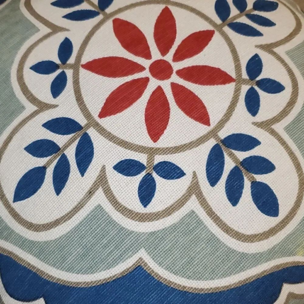 Beautiful Colored Fun Patterned Accent Pillow - Picture 2 of 5
